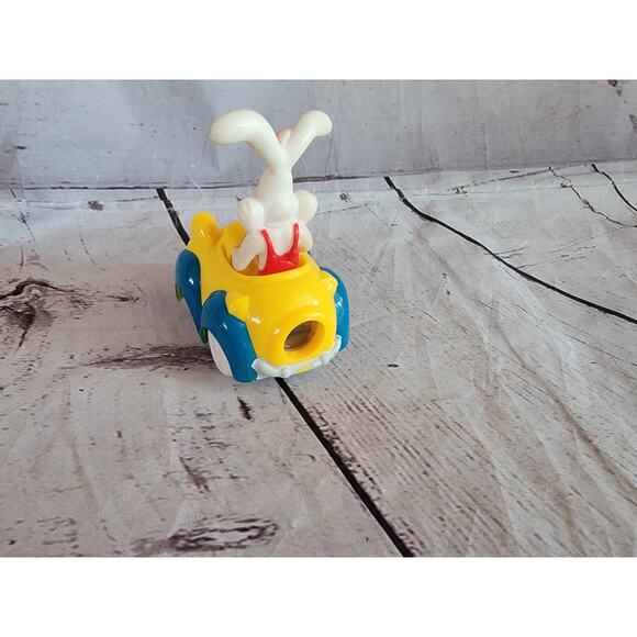 Roger Rabbit In Yellow Car Disneyland View Finder Toy Mickeys Toontown Amblin - Picture 4 of 8